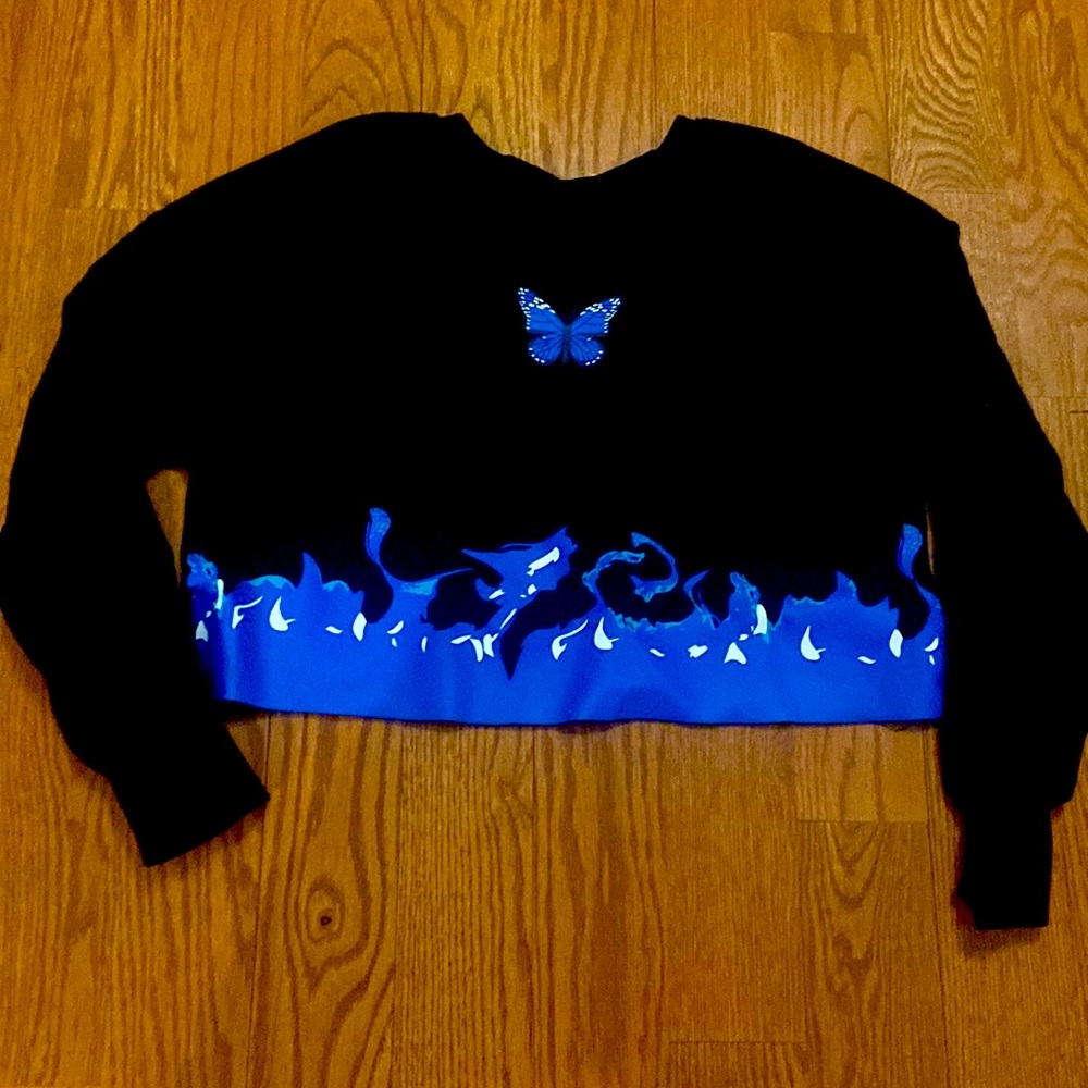 Crop sweatshirt